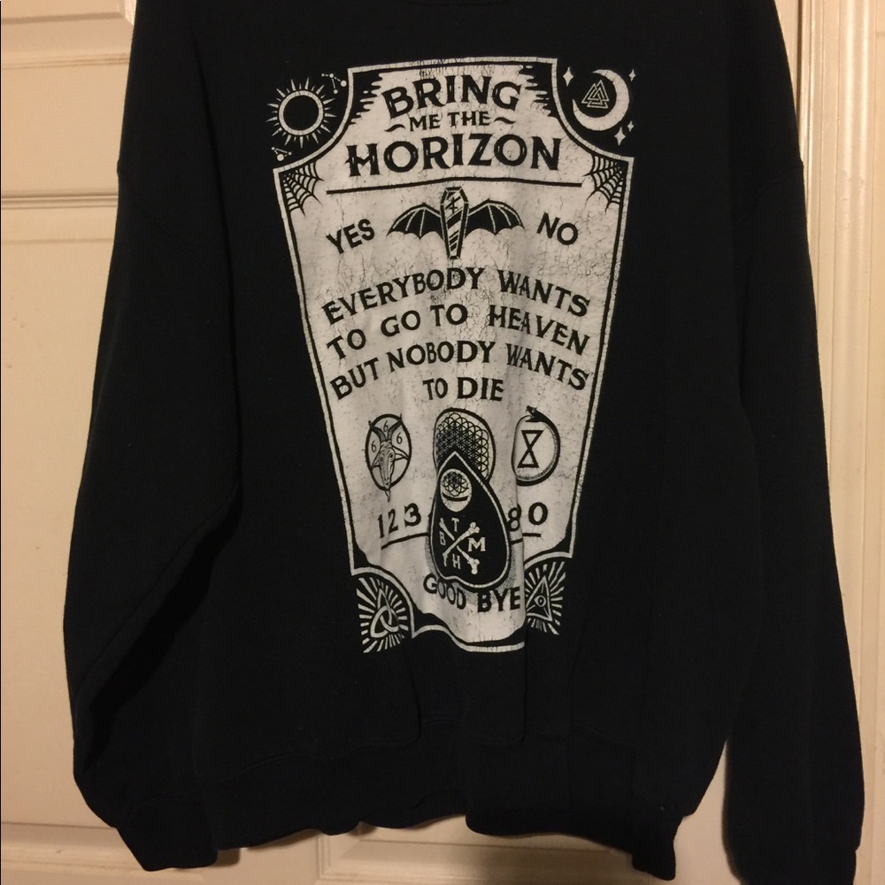 Bring me the horizon crew neck